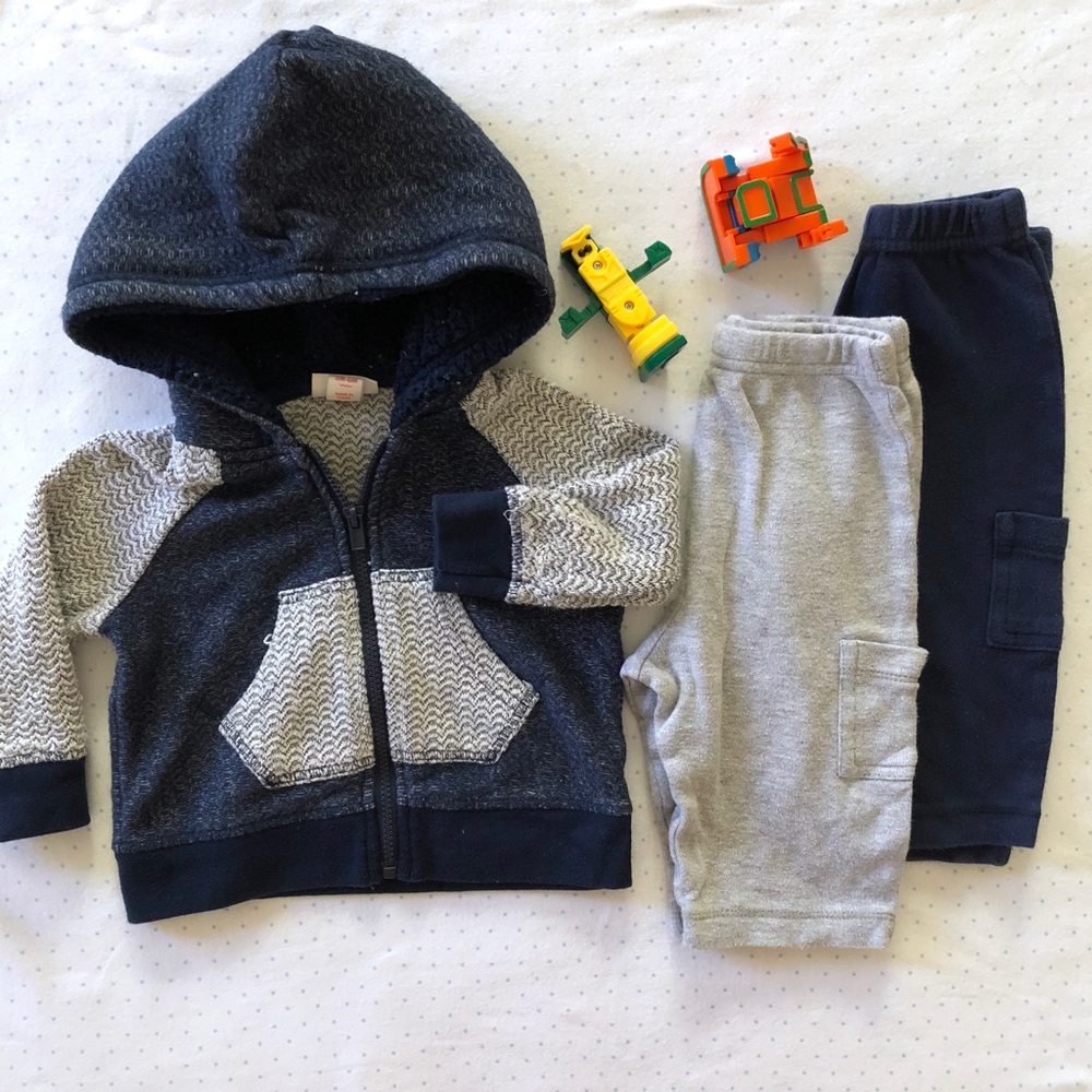 Play Outfit Set Cat & Jack and Gerber Baby Boy